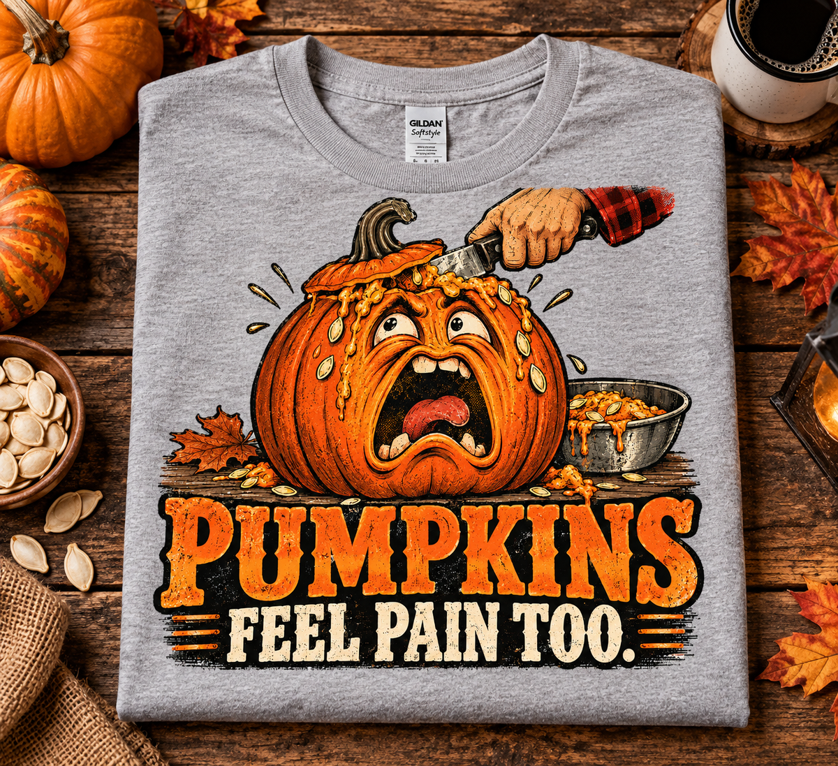 Pumpkins Feel Pain Too